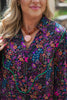 SSYS Livvy Print Dress In Mulberry Bloom
