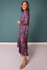 SSYS Opal Long Sleeve Maxi Dress In Tropical Nights