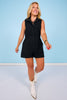 SSYS Kaylee Denim Romper In Black