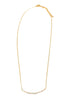 SSYS Signature 18k Gold Plated Rhinestone Necklace