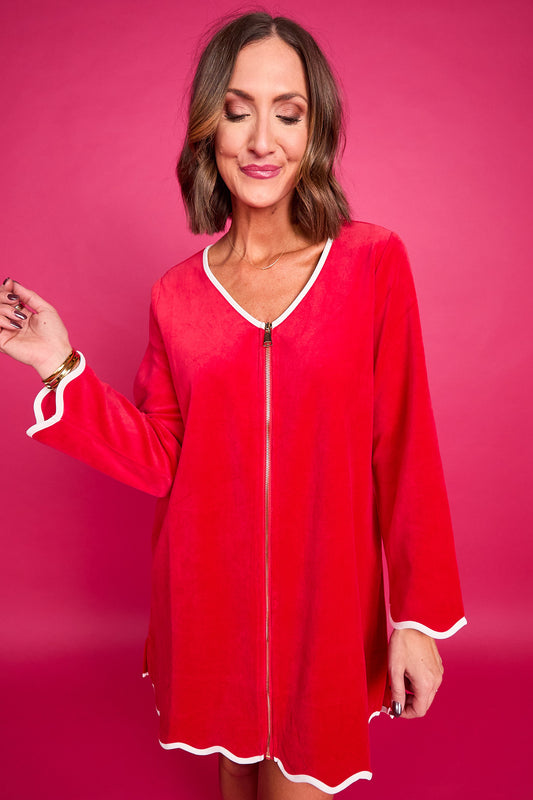SSYS Red Long Sleeve Get Ready Robe™