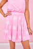 SSYS Matilda Polka Dot Skort Set In Pink