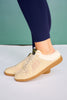 Vintage Havana Taupe Faux Shearling Sneaker Mules