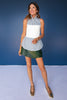 SSYS Signature Sleeveless Poplin Undershirt In Hunter