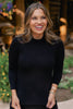 SSYS Signature Long Sleeve Turtleneck In Black