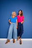 SSYS Iris V Neck Top In Cobalt *FINAL SALE*
