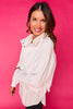 SSYS Cropped Natalie Pullover In Ivory