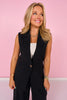 SSYS Jules Vest In Black