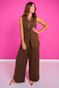 SSYS Jules Vest In Brown