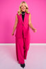 SSYS Jules Vest In Dark Pink