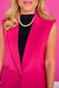 SSYS Jules Vest In Dark Pink