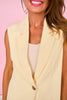 SSYS Jules Vest In Lemon Yellow