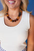 SSYS Signature Ivory U Line Ribbed Built In Bra Tank Top