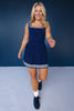SSYS Wynn Pleated Knit Skort In Navy