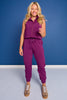 SSYS Scuba Vest In Plum