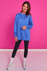 SSYS Lilly Air Sweatshirt In Dark Cornflower *FINAL SALE*