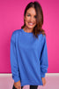 SSYS Lilly Air Sweatshirt In Dark Cornflower *FINAL SALE*