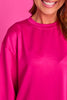 SSYS Lilly Air Sweatshirt In Dark Raspberry *FINAL SALE*