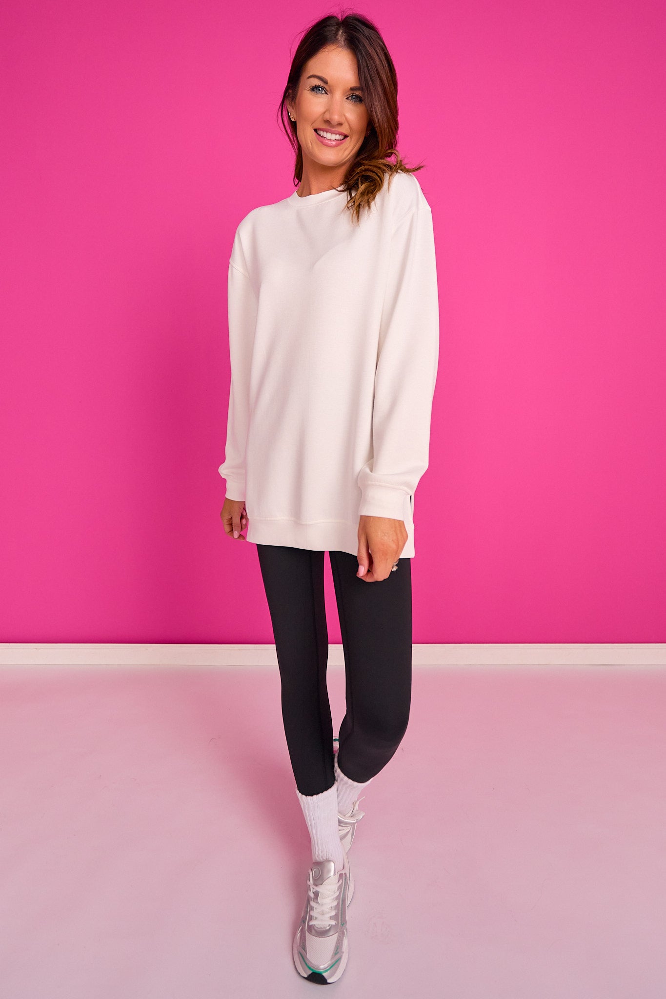 SSYS Lilly Air Sweatshirt In White