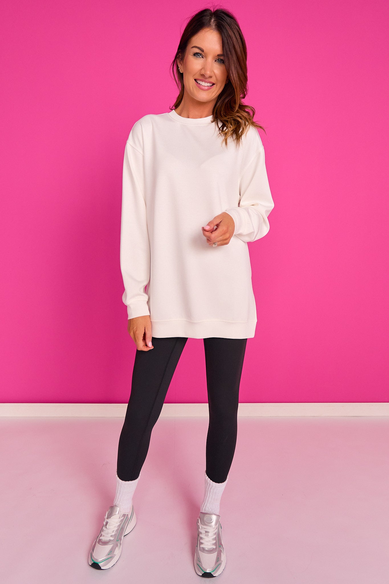 SSYS Lilly Air Sweatshirt In White