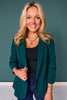 SSYS Allie Blazer In Dark Green *FINAL SALE*