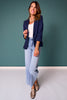 SSYS Allie Blazer In Navy *FINAL SALE*