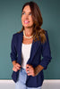 SSYS Allie Blazer In Navy *FINAL SALE*