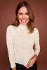 SSYS Mila Knit Turtleneck In Ivory