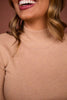 SSYS Mila Knit Turtleneck In Taupe