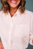 SSYS Merryn Collared Poplin Button Down Top In White