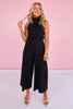 *ETA SEPT* SSYS Georgia Ponte Knit Sleeveless Mock Neck Top In Black *FINAL SALE*