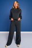 SSYS Scuba Cowl Neck Sweatshirt In Black