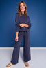 SSYS Scuba Cowl Neck Sweatshirt In Navy