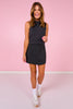 SSYS Scuba Cowl Neck Sleeveless Tank In Black