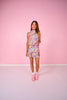 SSYS Scuba Cowl Neck Sleeveless Tank In Full Bloom