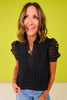 SSYS Kendall Lace Cane Top In Black