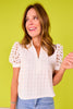 SSYS Kendall Lace Cane Top In White