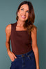 SSYS Star Top In Brown