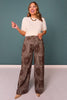 SSYS Nikki Short Sleeve Furry Sweater Top In Ivory *FINAL SALE*