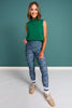 SSYS Elara Sleeveless Sweatshirt In Green