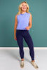 SSYS Elara Sleeveless Sweatshirt In Periwinkle