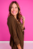 SSYS Jules Allie Blazer In Brown