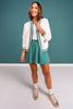 SSYS Adelia Knit Button Up Cardigan In White