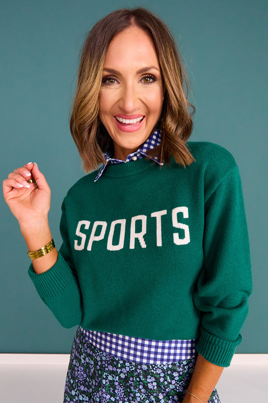 SSYS Annika Sports Sweater In Hunter