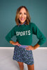 SSYS Annika Sports Sweater In Hunter