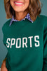 SSYS Annika Sports Sweater In Hunter