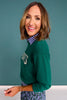 SSYS Annika Sports Sweater In Hunter