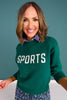 SSYS Annika Sports Sweater In Hunter