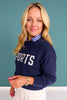 SSYS Annika Sports Sweater In Navy