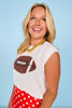 SSYS Daphne Football Sweater Vest
